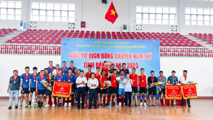 Giải vô địch bóng chuyền nam, nữ tỉnh Đắk Lắk năm 2023